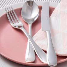 Faqueiro em a�o inox Saint James Serenity 130 pe�as: Eleg�ncia e durabilidade para a sua mesa