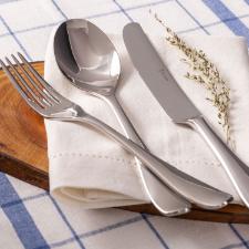 Faqueiro em a�o inox Saint James Serenity 101 pe�as: Requinte e durabilidade para a sua mesa