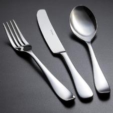 Faqueiro em a�o inox Saint James Serenity 101 pe�as: Requinte e durabilidade para a sua mesa