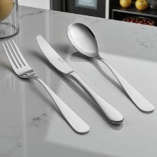 Faqueiro em a�o inox Saint James New Breeze 101 Pe�as: Modernidade e leveza para a sua mesa