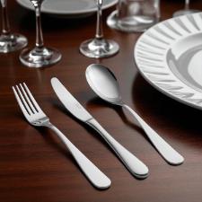 Faqueiro em a�o inox Saint James New Breeze 101 Pe�as: Modernidade e leveza para a sua mesa