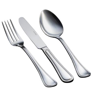 Faqueiro em a�o inox Saint James Four Seasons 101 pe�as: Eleg�ncia e durabilidade para a sua mesa