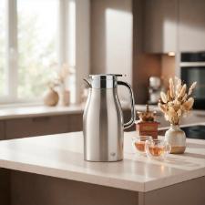 Garrafa T�rmica Em A�o Escovado Alfi Skyline 1 Litro