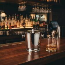 Balde T�rmico para Gelo Saint James 2,8L, Banho de Prata, Padr�o Superior, Luxo para Bar e Mesa