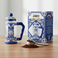 Cafeteira Francesa Bialetti French Press 1 Litro: Edi��o Especial Dolce & Gabbana Blu Mediterraneo