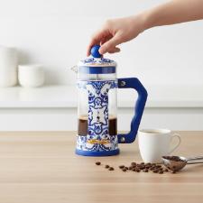 Cafeteira Francesa Bialetti French Press 1 Litro: Edi��o Especial Dolce & Gabbana Blu Mediterraneo