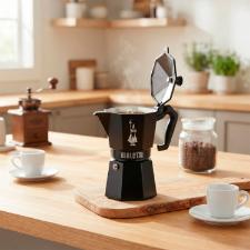 Cafeteira Italiana Bialetti Moka Express Exclusive Black 6 x�caras