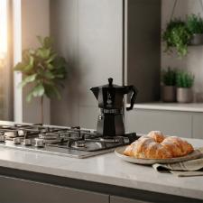 Cafeteira Italiana Bialetti Moka Express Exclusive Black 6 x�caras