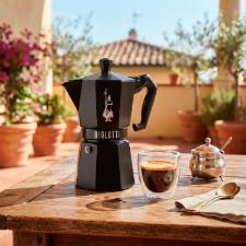 Cafeteira Italiana Bialetti Moka Express Exclusive Black 6 x�caras