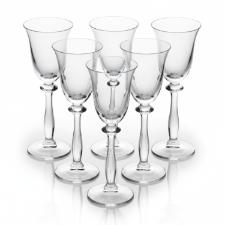 Jogo de Ta�as para Licor Bohemia Angela 60ml: Refinamento em Cristal para o P�s-Jantar