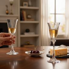 Jogo de Ta�as para Licor Bohemia Angela 60ml: Refinamento em Cristal para o P�s-Jantar
