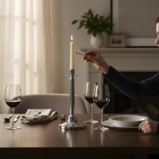 Casti�al St. James Roman 28cm - Banho de Prata