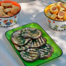 Bandeja em Porcelana Egan Italy Cocoric� 21x13cm Verde: Charme e Estilo Italiano