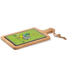 T�bua para Aperitivo Egan Italy Cocoric� 30x15cm Verde: Charme e Praticidade Italiana
