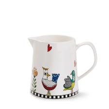 Jarra em Porcelana Egan Italy Cocorico 500ml: Charme e Tradi��o Italiana para o seu Servi�o de Mesa