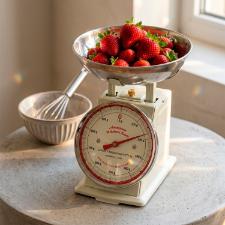 Balan�a de Cozinha Mec�nica Dulton Retro 1kg: Estilo Vintage Americano