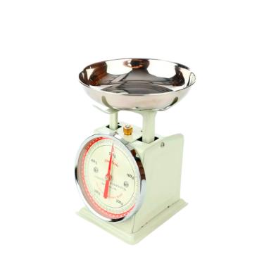 Balan�a de Cozinha Mec�nica Dulton Retro 500g Ivory: Estilo Vintage Compacto