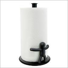 Umbra Buddy Porta-Papel Toalha de Cozinha Preto
