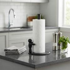 Umbra Buddy Porta-Papel Toalha de Cozinha Preto