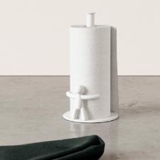 Umbra Buddy Porta-Papel Toalha de Cozinha Branco