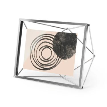 Umbra Prisma Porta-Retrato de Metal Cromado 13x18cm