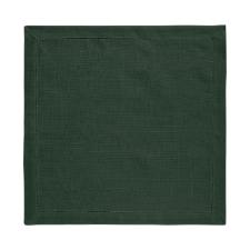 Jogo de 4 Guardanapos de Tecido Copa&Cia Tekapo Verde Floresta 45x45cm