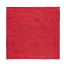 Jogo de 4 Guardanapos de Tecido Copa&Cia Tekapo Vermelho 45x45cm