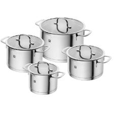 Jogo de Panelas Inox Zwilling Trueflow com 4 pe�as: Eleg�ncia e Precis�o na Cozinha