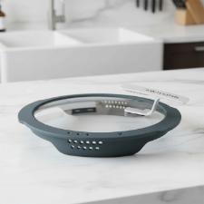 Jogo de Panelas em A�o Inox Zwilling Simplify 5 Pe�as com Suporte de Tampa e Escoamento Integrado