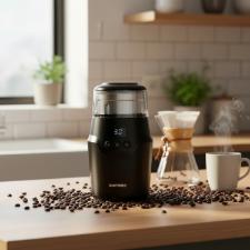 Moedor de Caf� Autom�tico Davvero 220v Preto: Pot�ncia Silenciosa e Precis�o