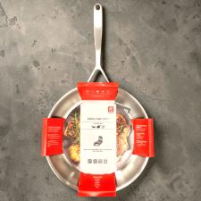 Frigideira em A�o Inox Zwilling Vitality 26cm: Fundo Triplo Sigma Classic+ e Design Profissional