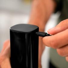 Moedor El�trico de Pimenta ou Sal Zwilling Enfinigy Preto: Mecanismo de Cer�mica e Design Minimalista