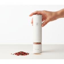 Moedor El�trico de Pimenta ou Sal Zwilling Enfinigy Branco: Mecanismo de Cer�mica e Design Minimalista