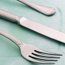 Faqueiro A�o Inox Saint James Croise 101 Pe�as com Design Atemporal para uma Mesa Posta de Eleg�ncia e Prest�gio