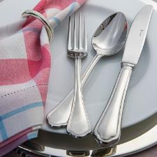 Faqueiro A�o Inox Saint James Florence 130 Pe�as com Design Atemporal para Criar Experi�ncias de Luxo e Requinte � Mesa