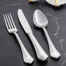 Faqueiro A�o Inox Saint James Florence 130 Pe�as com Design Atemporal para Criar Experi�ncias de Luxo e Requinte � Mesa