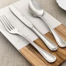 Faqueiro em A�o Inox Saint James Lace 101 Pe�as com Estojo: Luxo e Delicadeza para 12 Pessoas