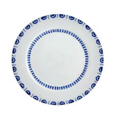 Prato Raso em Porcelana Vista Alegre Azure Lux 26,5cm: A Eleg�ncia Cl�ssica do Azul e Branco em sua Mesa