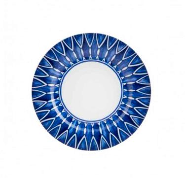 Prato de Sobremesa em Porcelana Vista Alegre Azure Lux 21cm: Charme e Delicadeza para Momentos Especiais