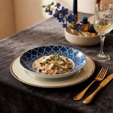Prato Fundo em Porcelana Vista Alegre Azure Lux 19,5cm: Tradi��o e Conforto com o Requinte da Porcelana