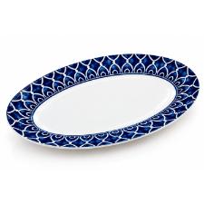 Travessa Oval em Porcelana Vista Alegre Azure Lux 29x18cm: Equil�brio e Sofistica��o no Servi�o de Mesa