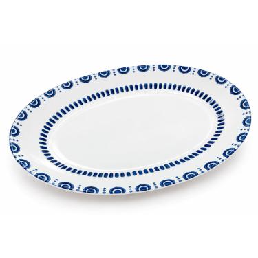 Travessa Oval em Porcelana Vista Alegre Azure Lux 36x27cm: A Pe�a Central para Banquetes Inesquec�veis