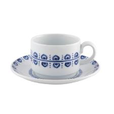 X�cara para Caf� com Pires em Porcelana Vista Alegre Azure Lux 90ml: O Charme da Tradi��o Portuguesa em cada Dose