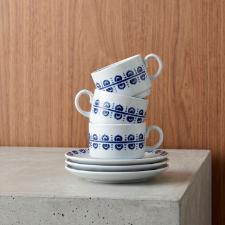X�cara para Caf� com Pires em Porcelana Vista Alegre Azure Lux 90ml: O Charme da Tradi��o Portuguesa em cada Dose