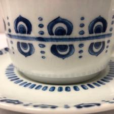 X�cara para Ch� com Pires em Porcelana Vista Alegre Azure Lux 220ml: Eleg�ncia e Conforto para suas Tardes