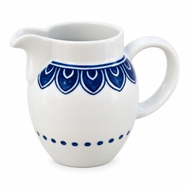 Leiteira Grande Luna em Porcelana Vista Alegre Azure Lux 350ml: O Toque de Classe para seu Caf� da Manh�