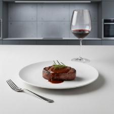 Aparelho de Jantar Vista Alegre Broadway White em Porcelana 42 Pe�as: O Auge do Minimalismo e Sofistica��o Moderna