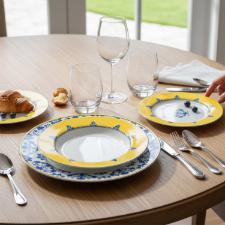 Aparelho de Jantar Ch� e Caf� Vista Alegre Castelo Branco em Porcelana 42 Pe�as: O Esplendor da Tradi��o Portuguesa em sua Mesa