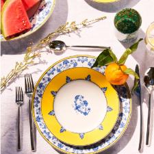 Aparelho de Jantar Ch� e Caf� Vista Alegre Castelo Branco em Porcelana 42 Pe�as: O Esplendor da Tradi��o Portuguesa em sua Mesa