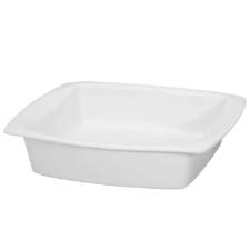 Refrat�rio Quadrado em Porcelana Vista Alegre Fusion Branco 30x27cm: Design Moderno e Funcionalidade Superior